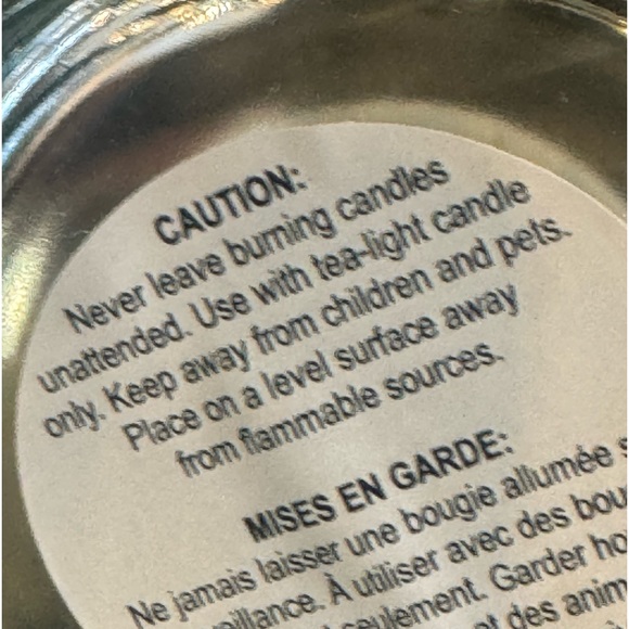 Glass candle holders. - Picture 2 of 4